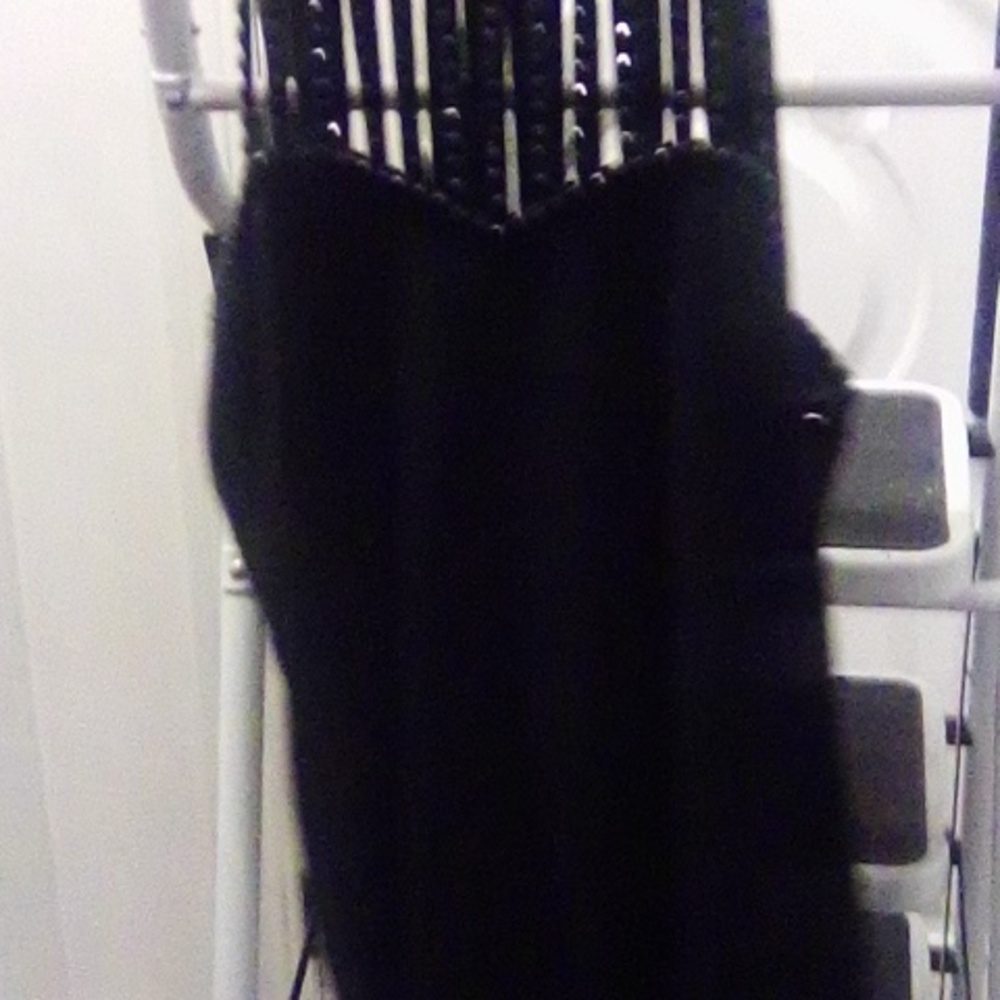Carina vintage bran new halter top black size xl